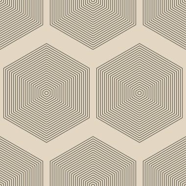 Soyut yaratıcı geometrik kompozisyona sahip modaya uygun minimalist kusursuz desen