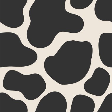 Soyut doğa unsurlarına sahip şirin, modaya uygun, dikdörtgen desensiz şekil lekeleri, basit düz stil vektör illüstrasyonları, ambalaj kağıdı, duvar kağıdı, kumaş, fon vs.