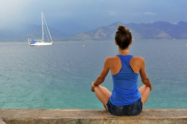 gili air Adası'nda yaşamı