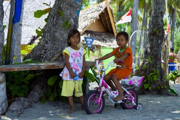 Leven op het eiland gili air — Stockfoto