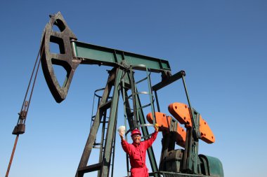 Petrol de Ücretli işçi iş