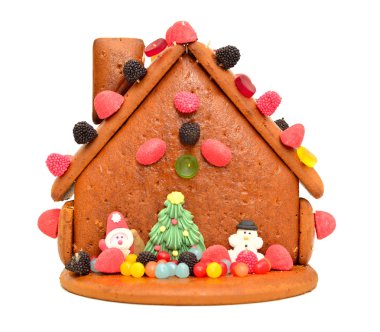 kurabiye evi dekore edilmiş