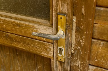 eski kullanılan kapı kolu