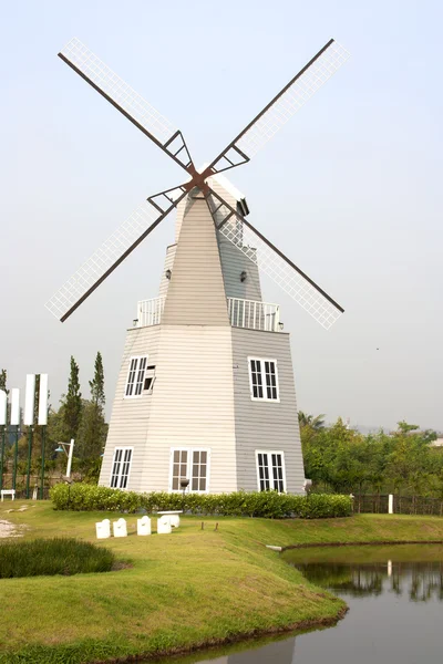 Home wind turbine. — Stock Photo, Image