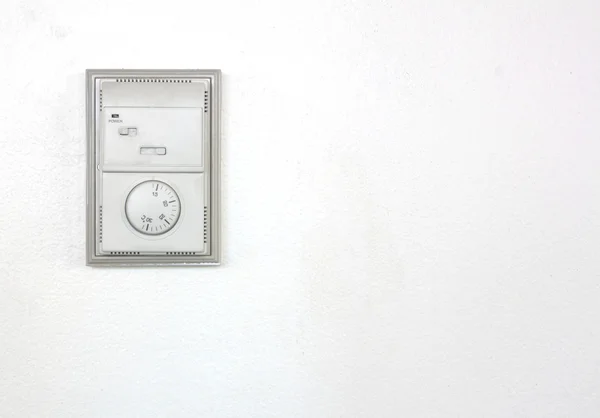 Rummet luftkonditionering termostat. — Stockfoto