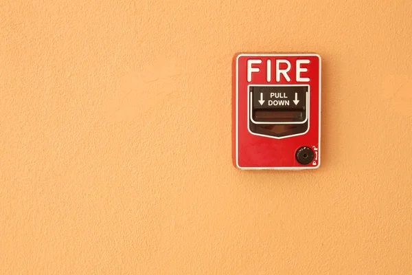 Fire break glass — Stock Photo, Image