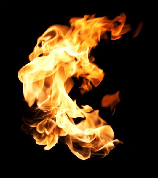 Colección de llamas de fuego . — Foto de Stock