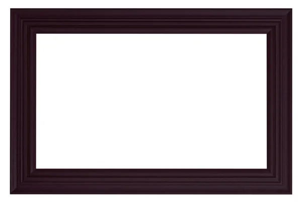 Zwarte houten frame. — Stockfoto