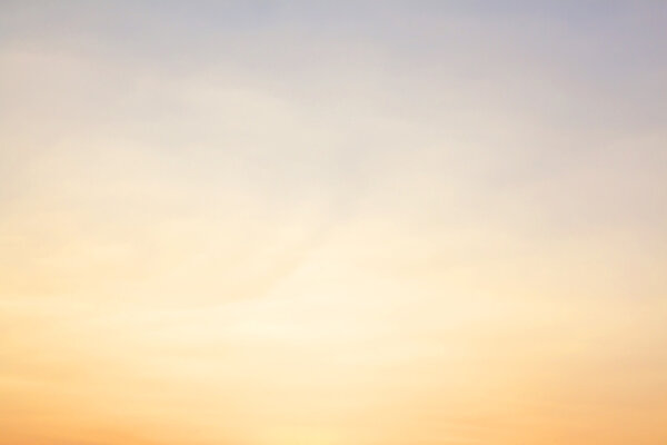 Background color of the sky before sunset orange Stock Image