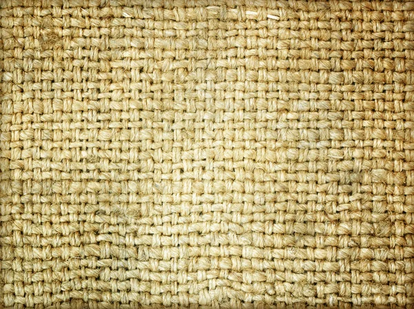 Burlap textura pozadí — Stock fotografie