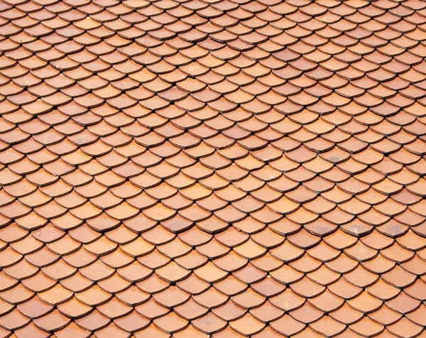 Фасадная плитка на крыше — стоковое фото