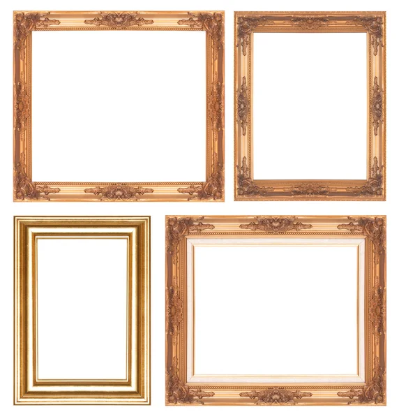Antique gold  frame — Stock Photo, Image