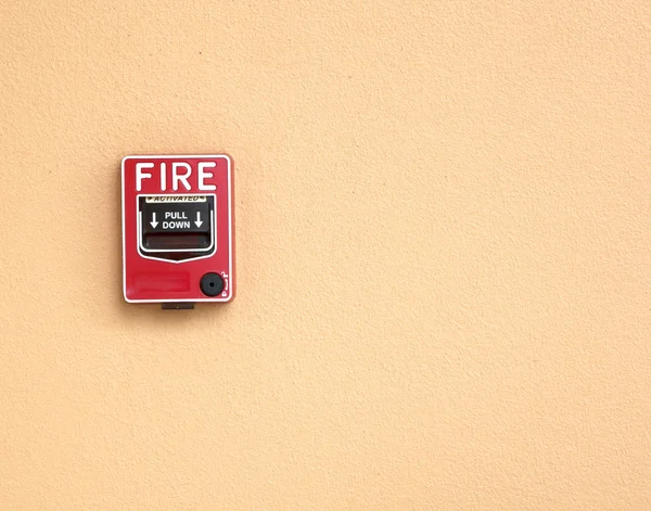 Fire break glass — Stock Photo, Image