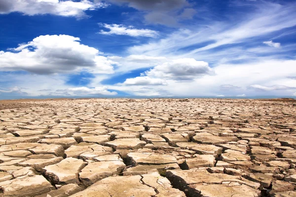 Drought blue sky — Stock Photo, Image