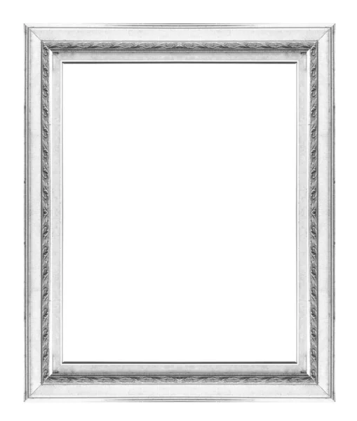 Zilveren afbeeldingsframe — Stockfoto