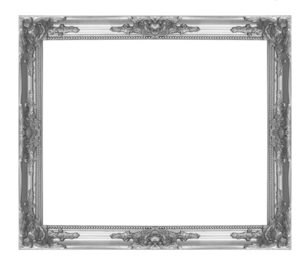 Zilveren afbeeldingsframe — Stockfoto