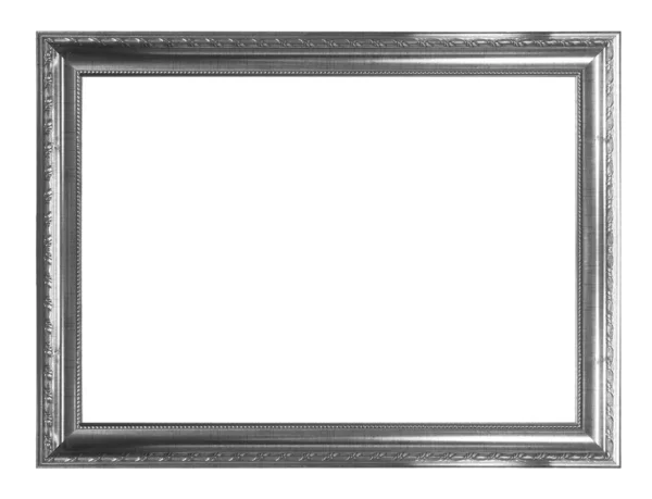 Zilveren afbeeldingsframe — Stockfoto