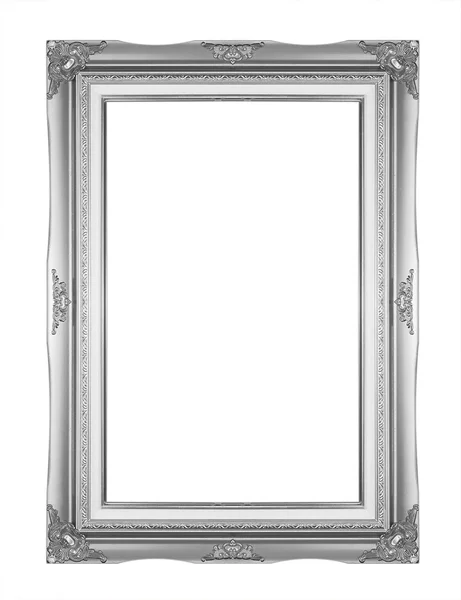 Zilveren afbeeldingsframe — Stockfoto