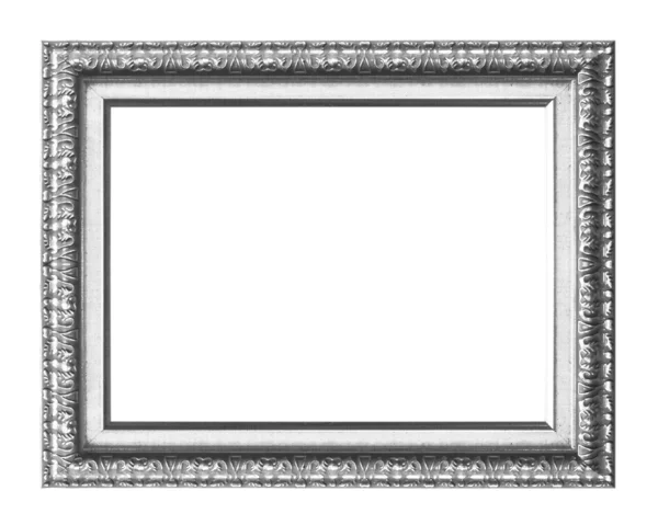 Zilveren afbeeldingsframe — Stockfoto