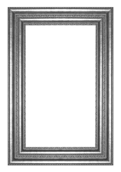 Silver picture frame — Stock Photo, Image