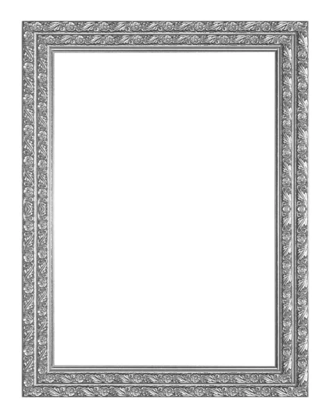 Zilveren afbeeldingsframe — Stockfoto