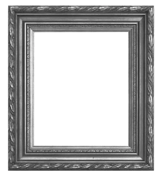 Silver picture frame — Stock Photo, Image