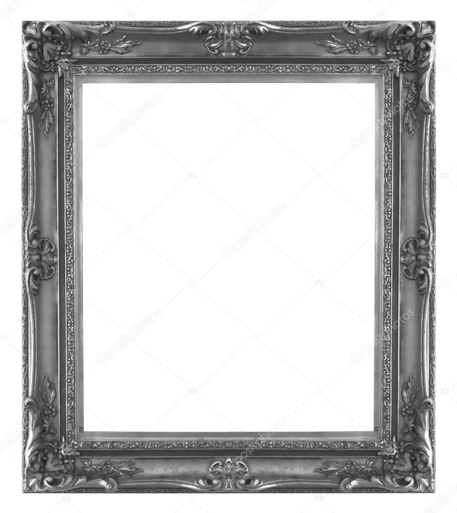 Silver picture frame