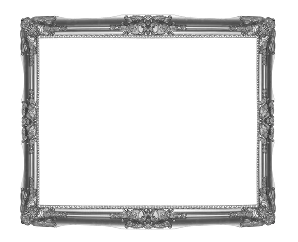Stříbrný rám — Stock fotografie
