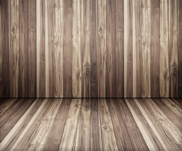 Old room, wooden wall — Stock Photo, Image