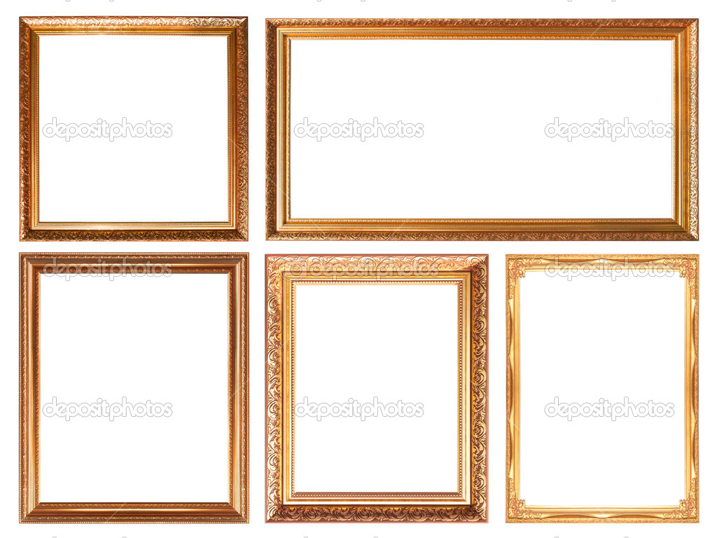 glod  picture frame
