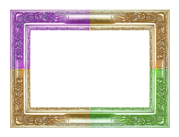 Drie kleur frame — Stockfoto
