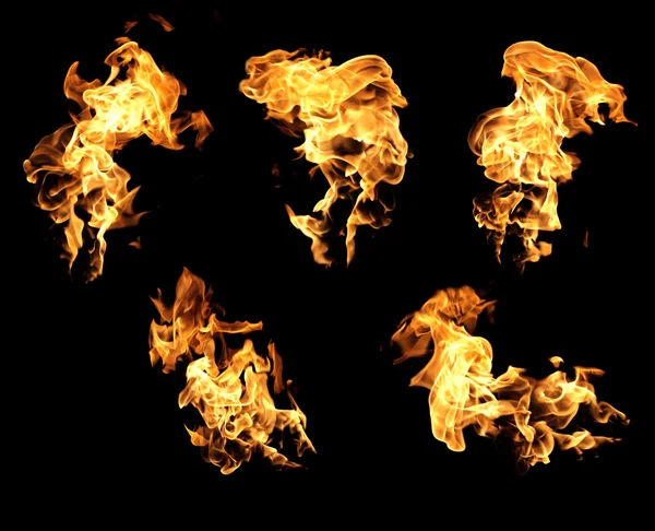 Fire and flames — Stock Photo, Image