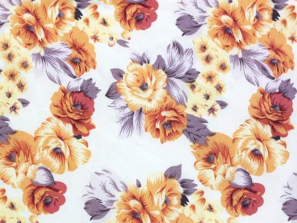 Stores textiles de fond floral . — Photo