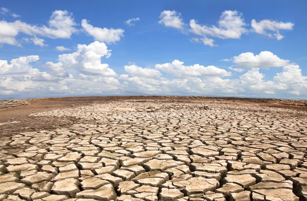 Tierra de sequía contra — Foto de Stock