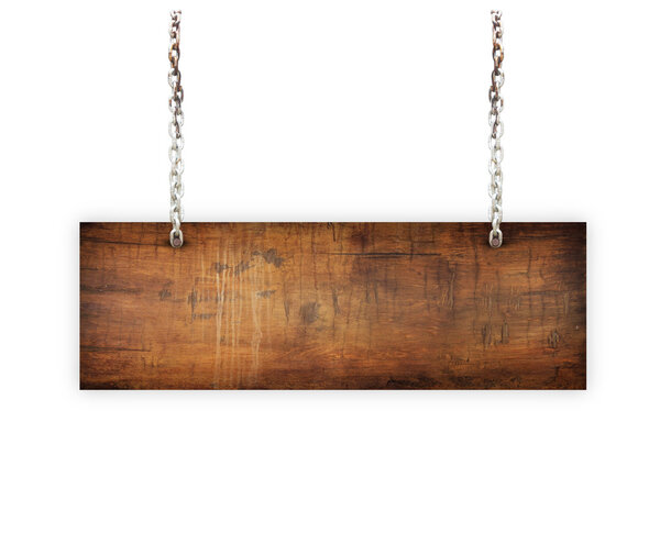 Деревянный знак