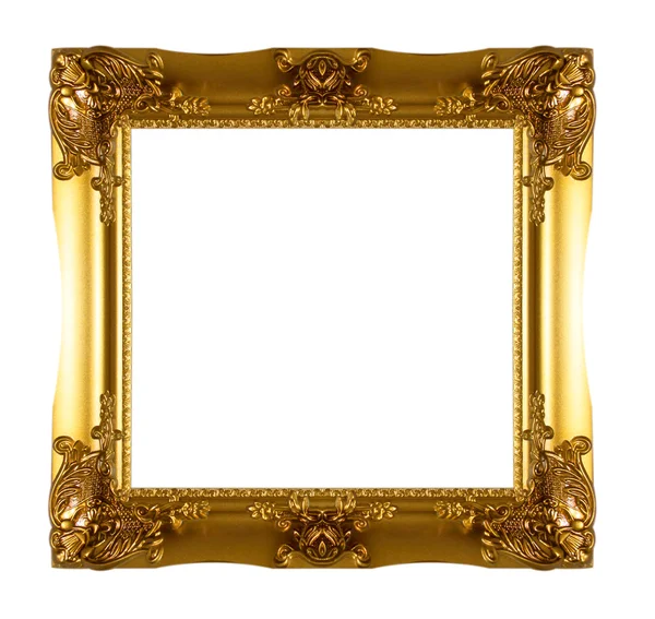 Gold  picture  frame — 스톡 사진