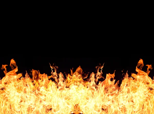 Пожежа полум'я — стокове фото