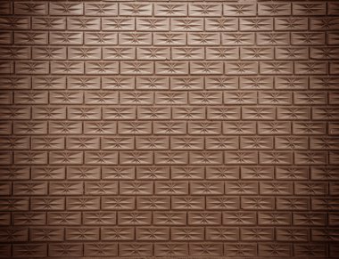 Eski kahverengi tuğla duvar