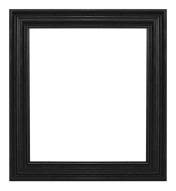 Siyah resim çerçevesi