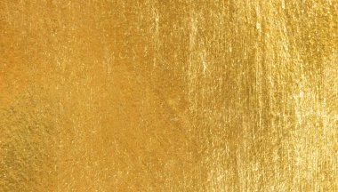 Parlak sarı yaprak altın folyo dokusu arka plan