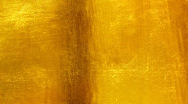 Parlak sarı yaprak altın folyo dokusu arka plan