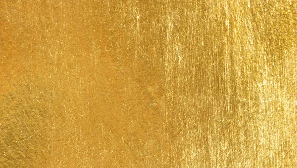 Блискучий Жовтий Лист Золота Фольга Текстури Фон — стокове фото