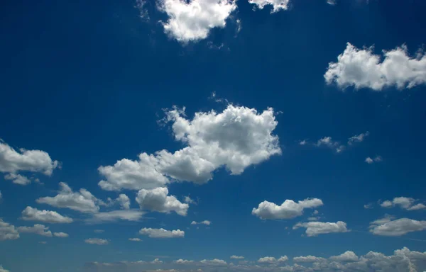 Blue Sky Clouds White Natural Beautiful — Stockfoto