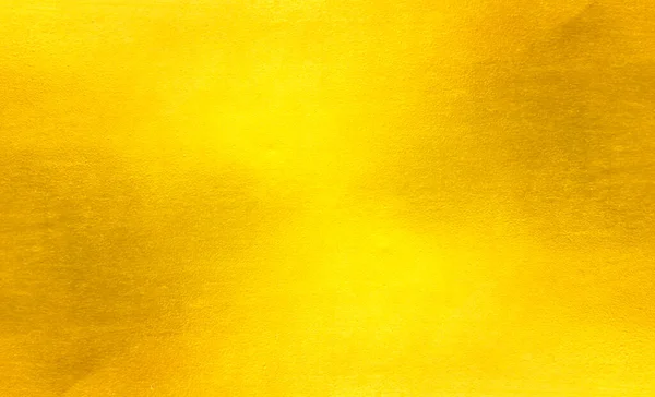 Brillante Foglia Giallo Oro Lamina Texture Sfondo — Foto Stock