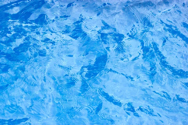 Blue White Pool Water Background — Photo