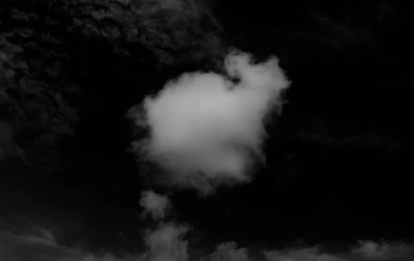Abstract Fog Smoke Isolated Black Background — Stockfoto