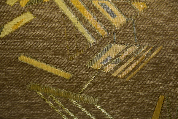 Colorful textile flax fabric — Stock Photo, Image