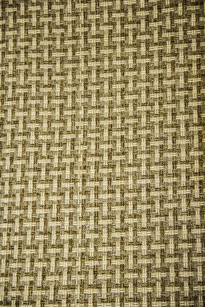 Textile flax fabric wickerwork texture striped — Stock Photo, Image