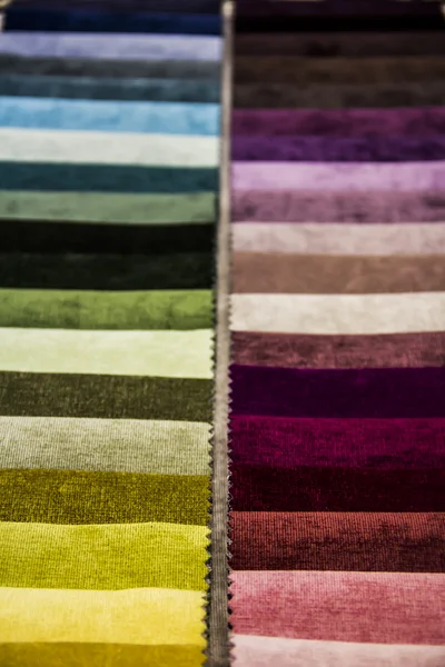 Texture of fabric in different colors