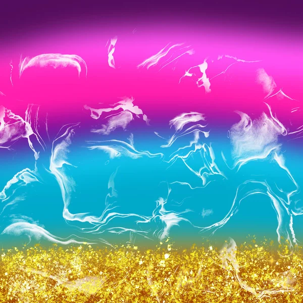 Brilhantes Cores Verão Desenho Abstrato Fundo Textura Areia Ouro Fundo — Fotografia de Stock